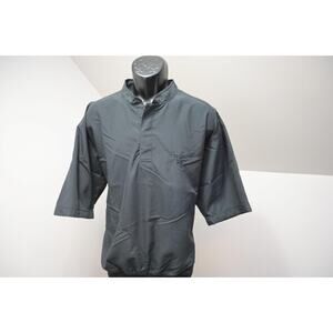 Zero Restriction Windbreaker‎ Golf Jacket MADE IN USA Snap Neck Mens Sz Large
